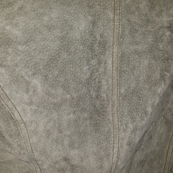 Wilson's Gray Suade Military Style Jacket, Small - Picture 5 of 5